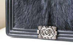 Chanel Boy Medium Celtic with Goat Skin and Hair Bag