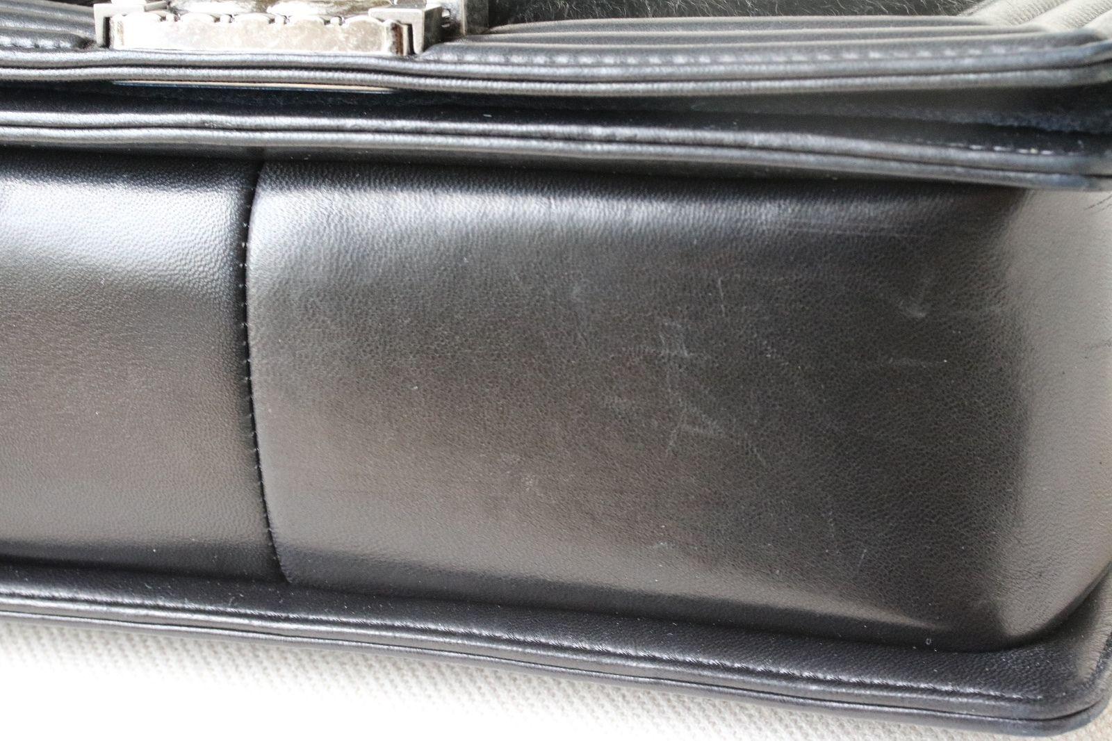 Sac Boy moyen celtique avec peau de chèvre et cheveux Chanel 2