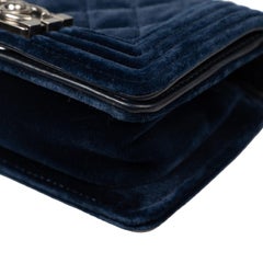 Chanel Boy Micro in Velvet