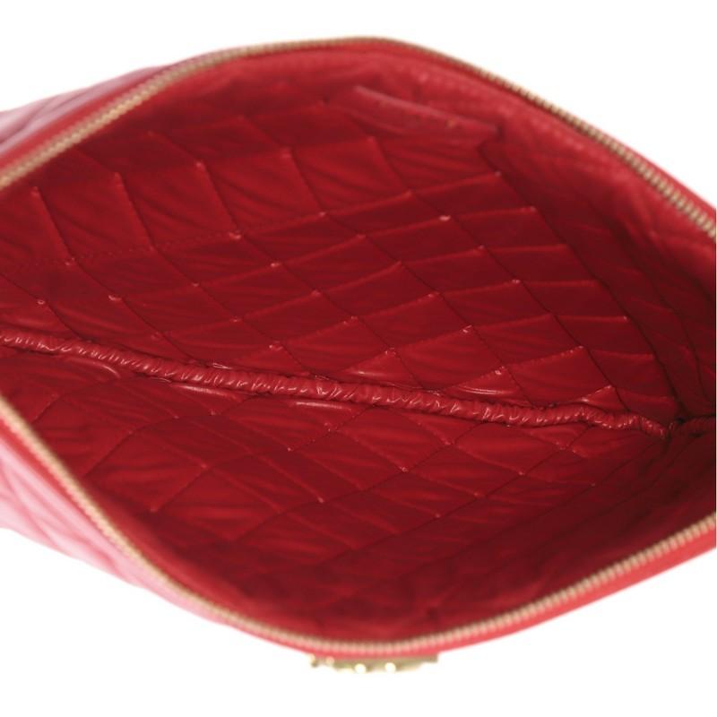 Chanel Boy O Case Clutch Quilted Lambskin Medium 1