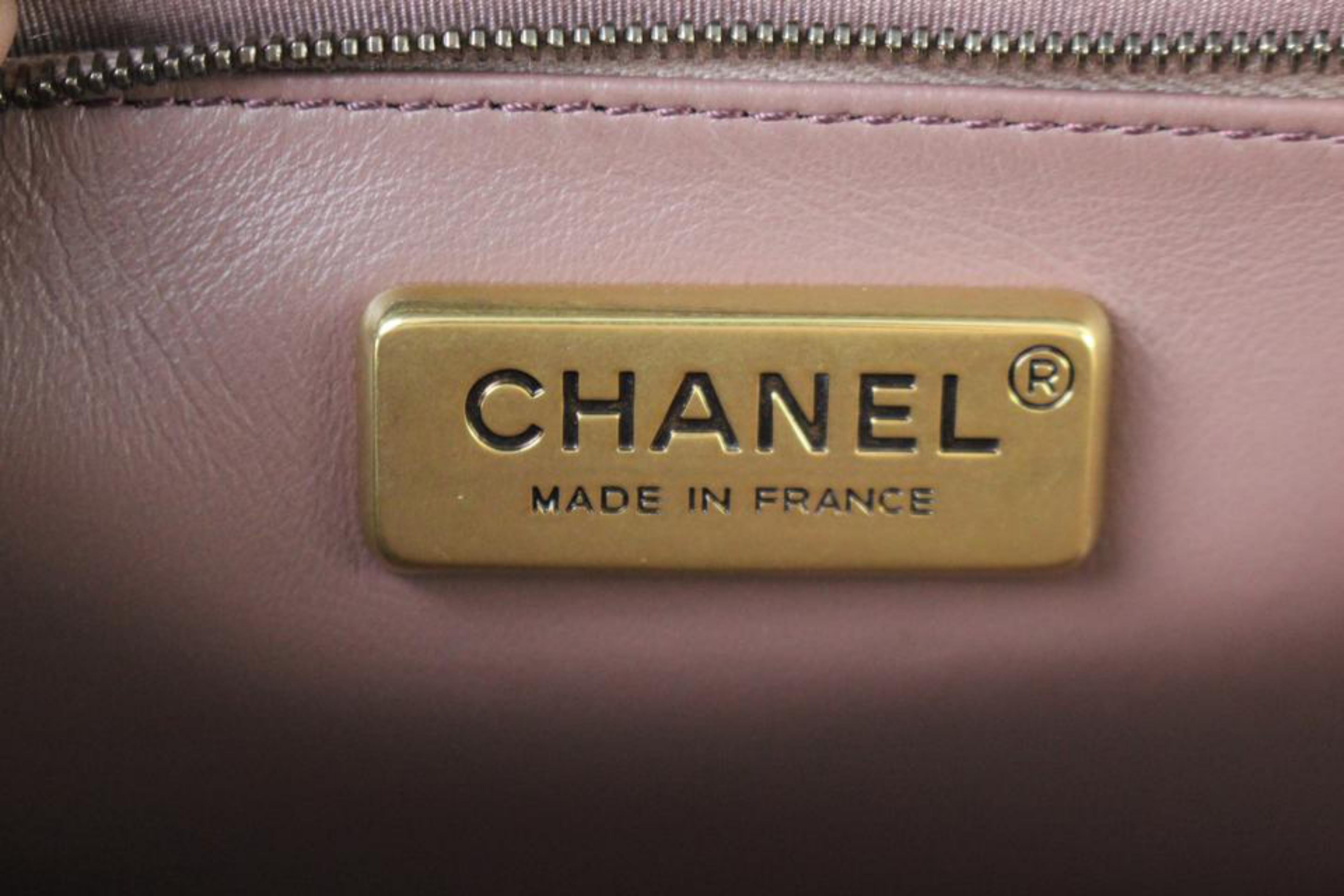 Chanel Boy Python Large Retro Donna Bowling 6ccdg8917 Mauve Leather Shoulder Bag For Sale 6