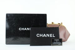 Chanel Boy Python Large Retro Donna Bowling 6ccdg8917 Mauve Leather Shoulder Bag