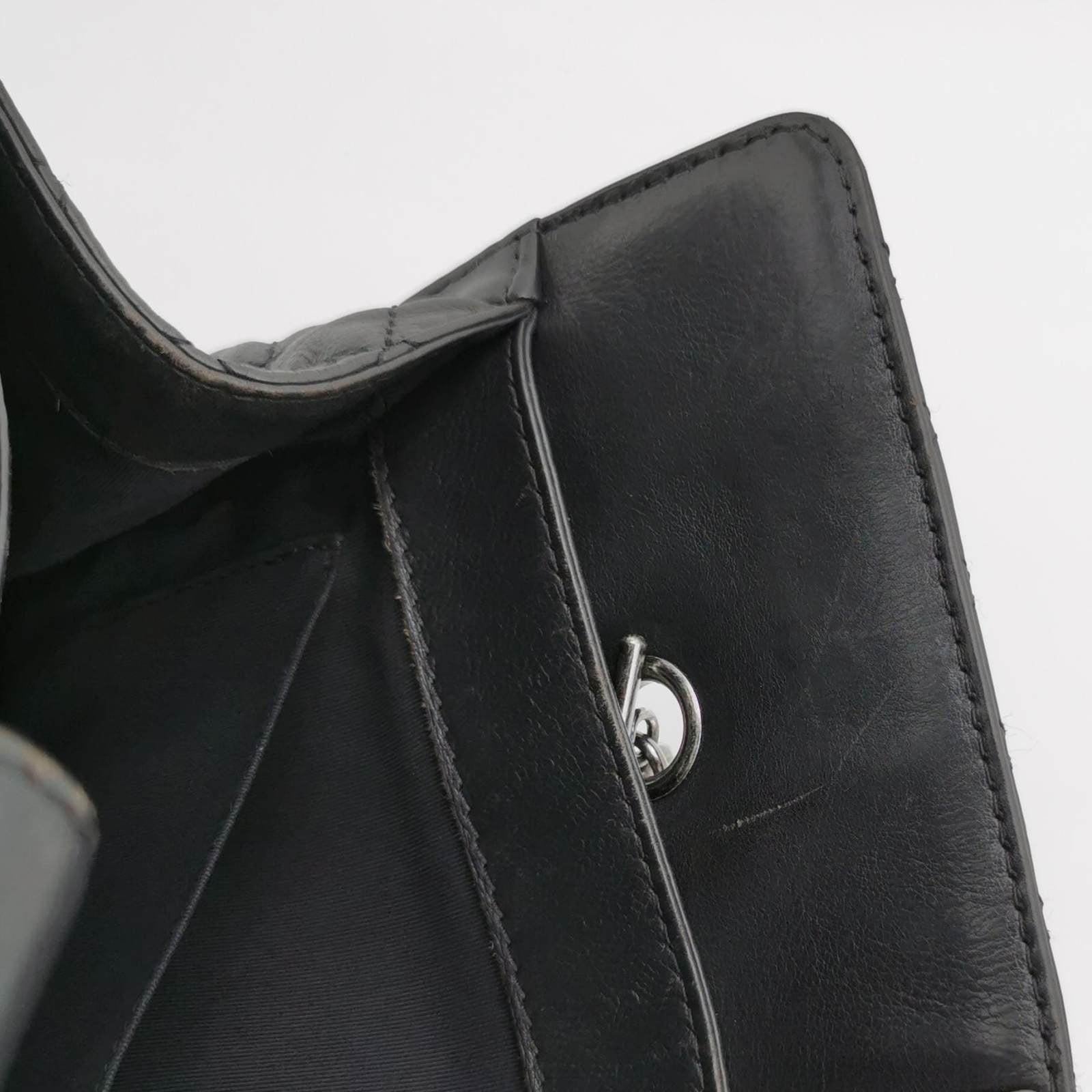 Chanel Boy Reverso Shopping Tote Calfskin Leather Black 7