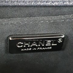 Chanel Boy Sequin  Patent Leather Medium Flap Bag