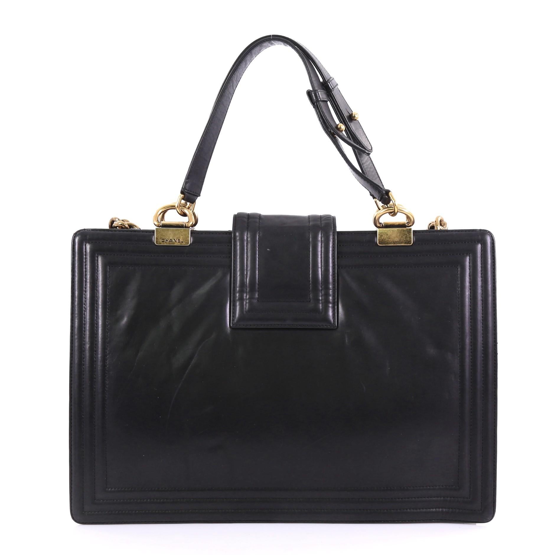 chanel boy bag tote