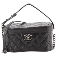 Chanel Boy Vanity Case Quilted Lambskin