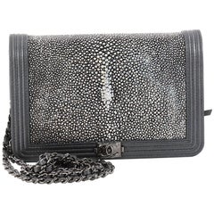 Chanel Boy Wallet on Chain Stingray