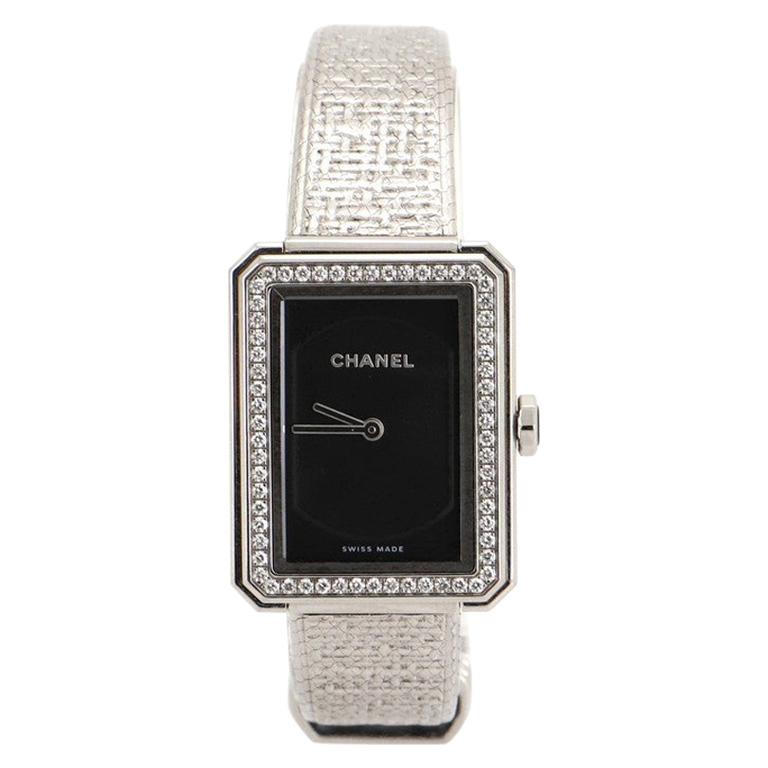 afvisning indendørs ammunition Chanel Boy Friend Watch - 3 For Sale on 1stDibs | chanel boyfriend watch, chanel  watch boyfriend, boyfriend white gold diamonds alligator pattern calfskin  strap watch