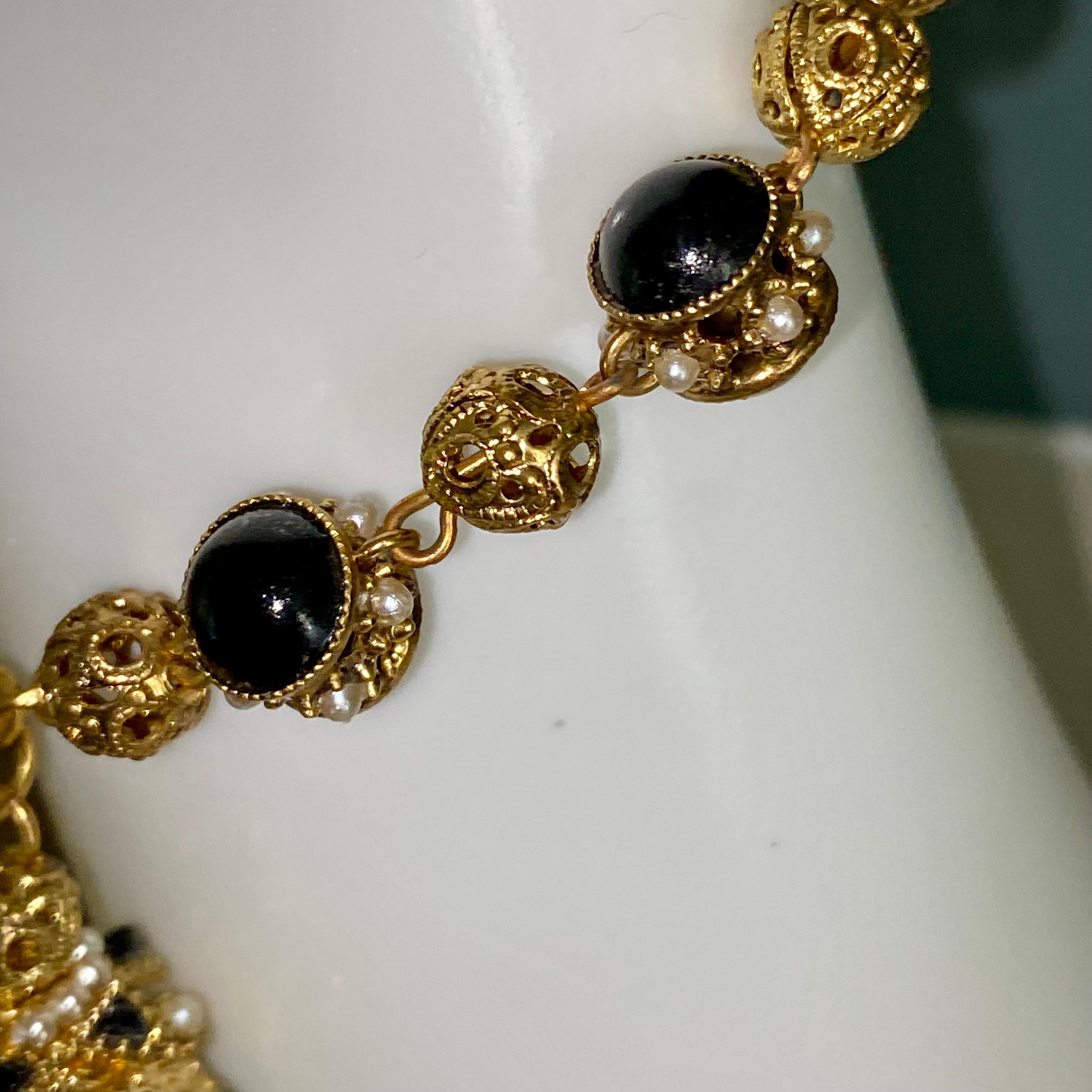 Women's or Men's Chanel Bracelet 1950s by Robert Goossens. For Sale