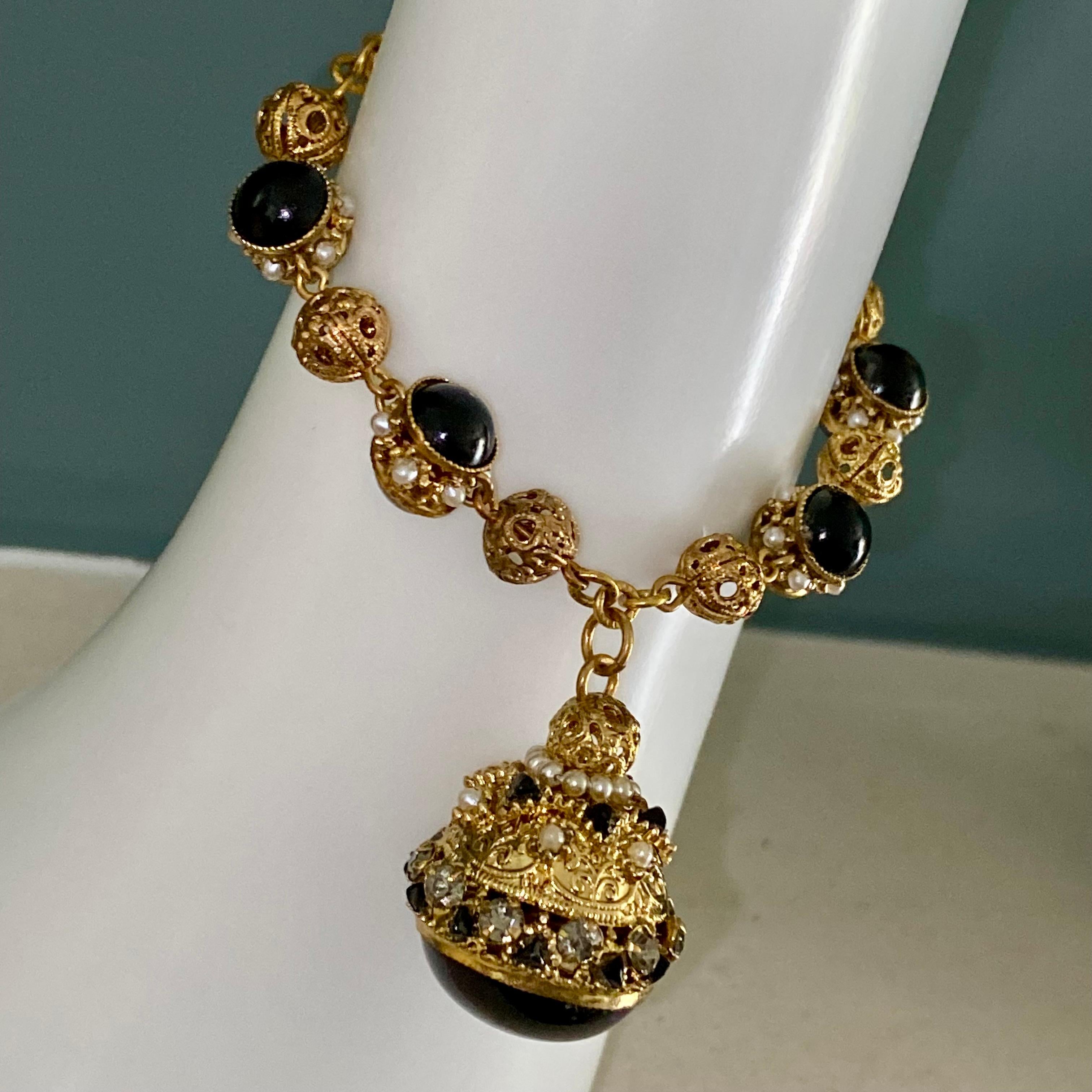Chanel Bracelet 1950s by Robert Goossens. For Sale 1