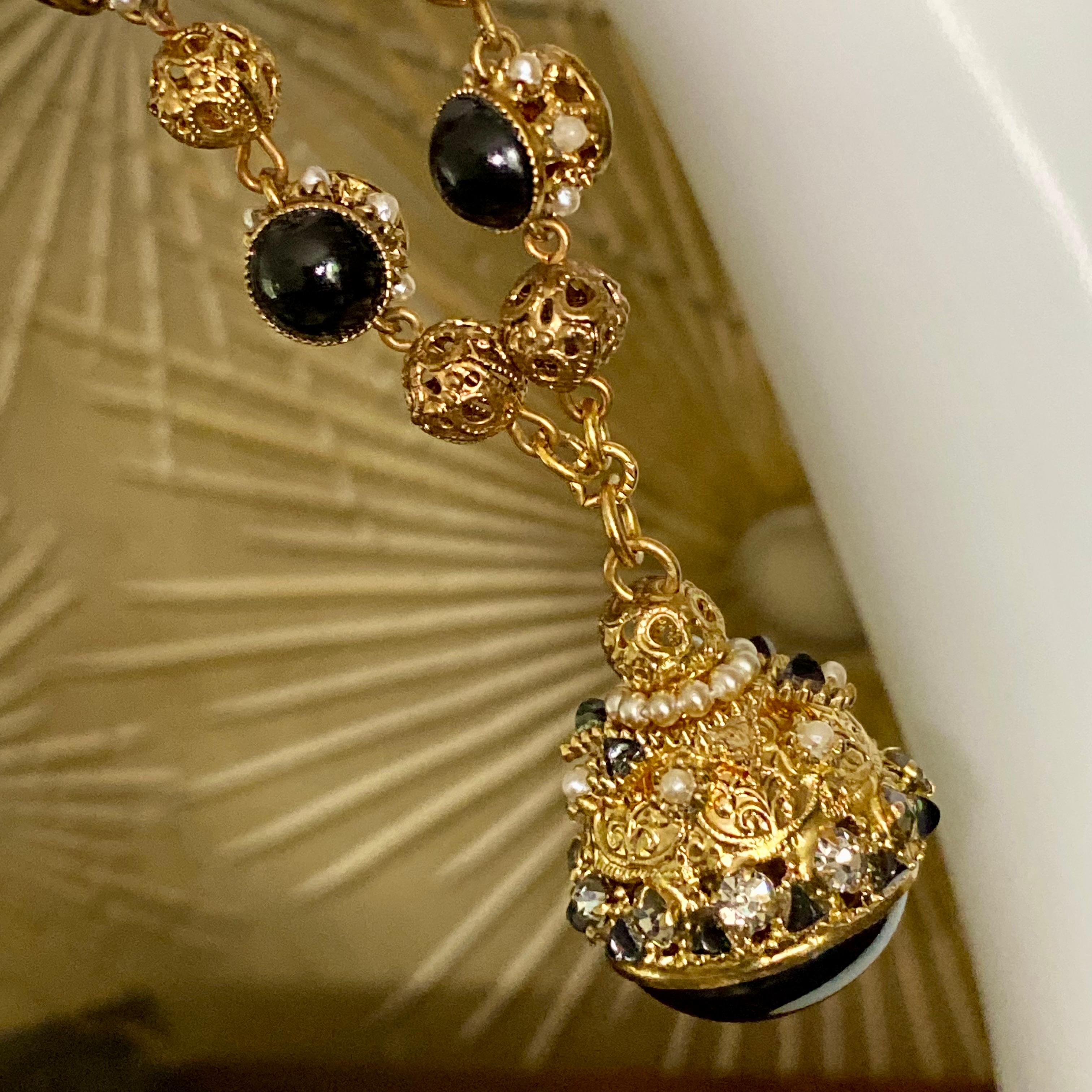 Chanel Bracelet 1950s by Robert Goossens. For Sale 3