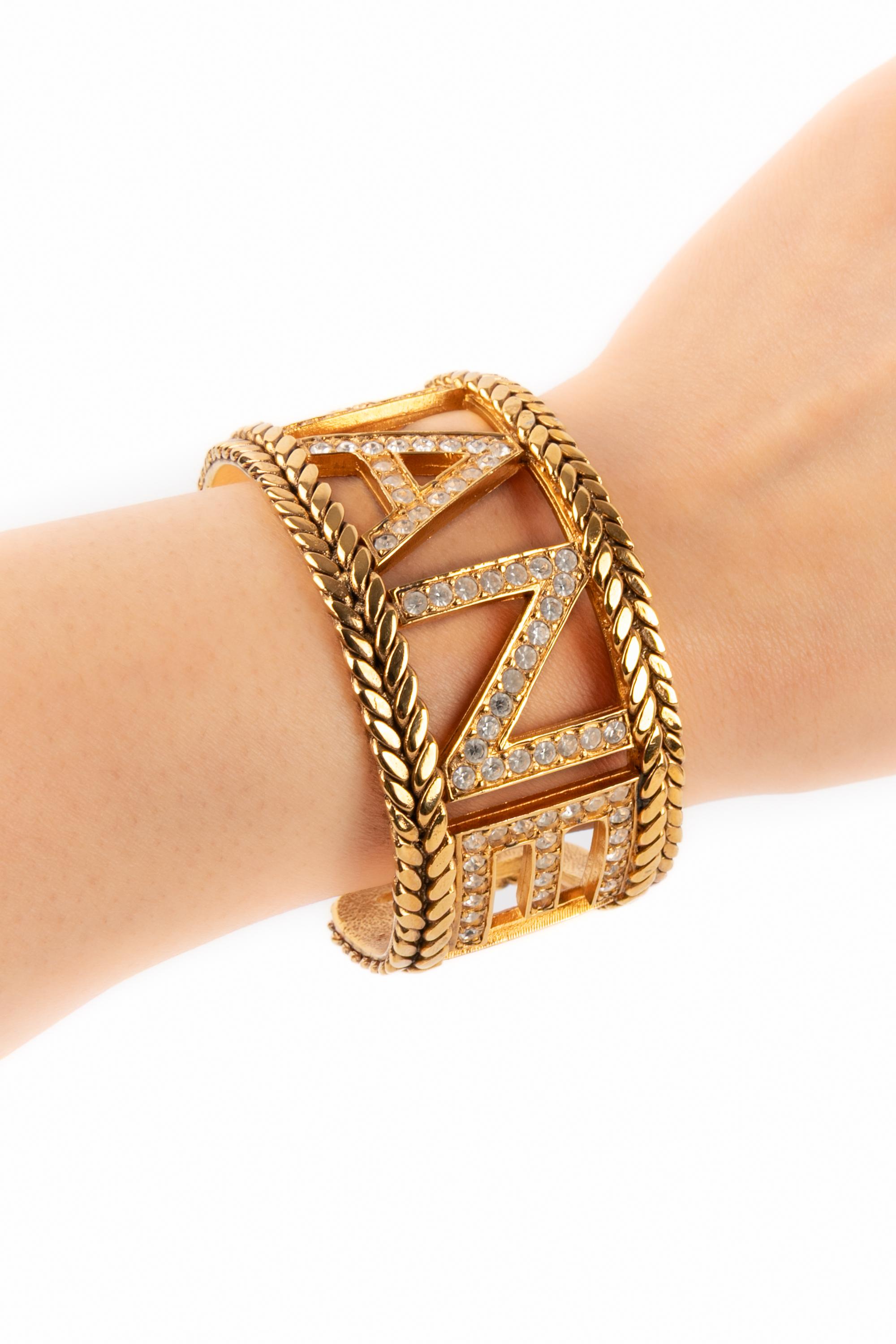 Pulsera Chanel años 80 en venta 4