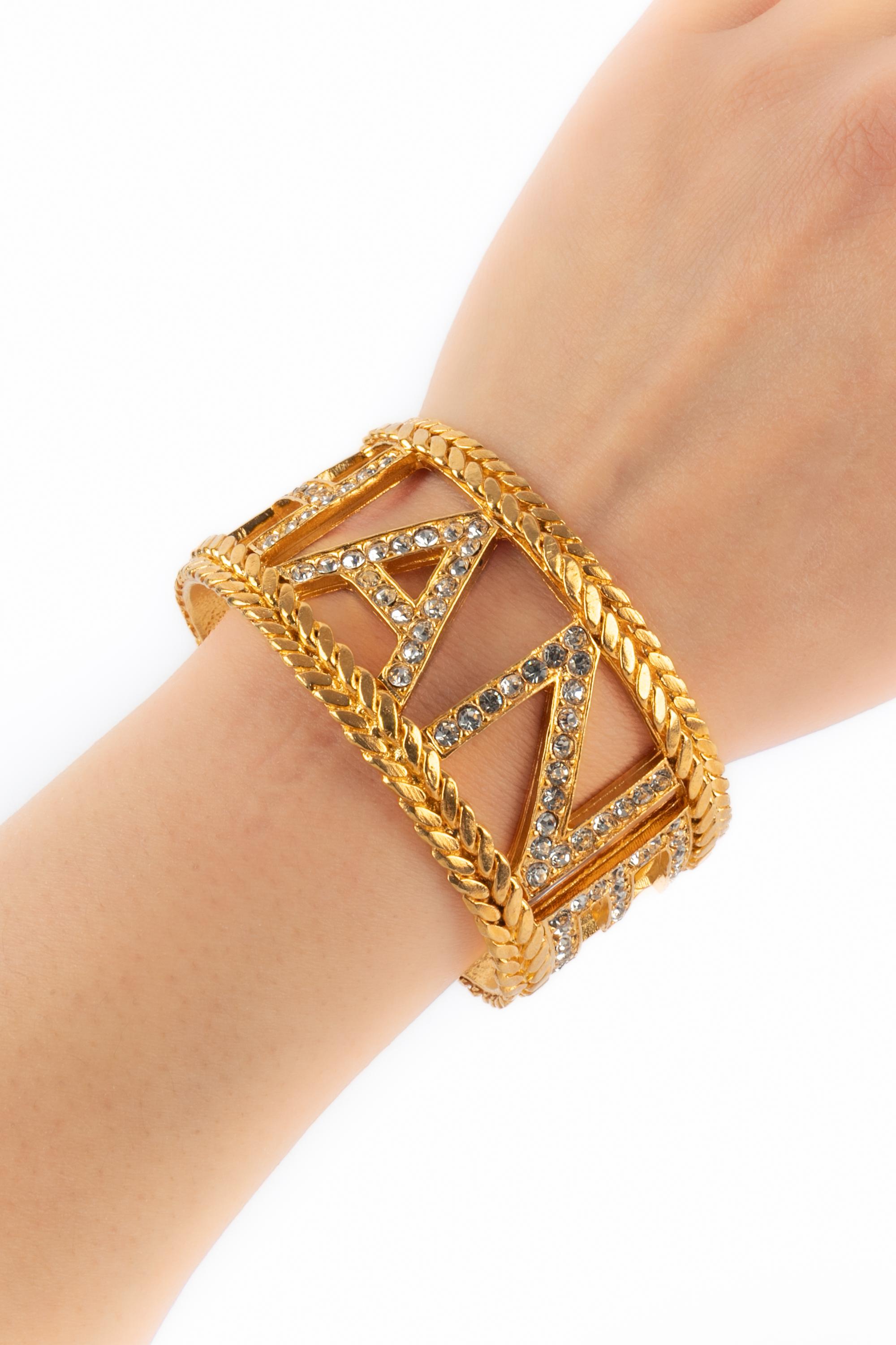Pulsera Chanel años 80 en venta 4