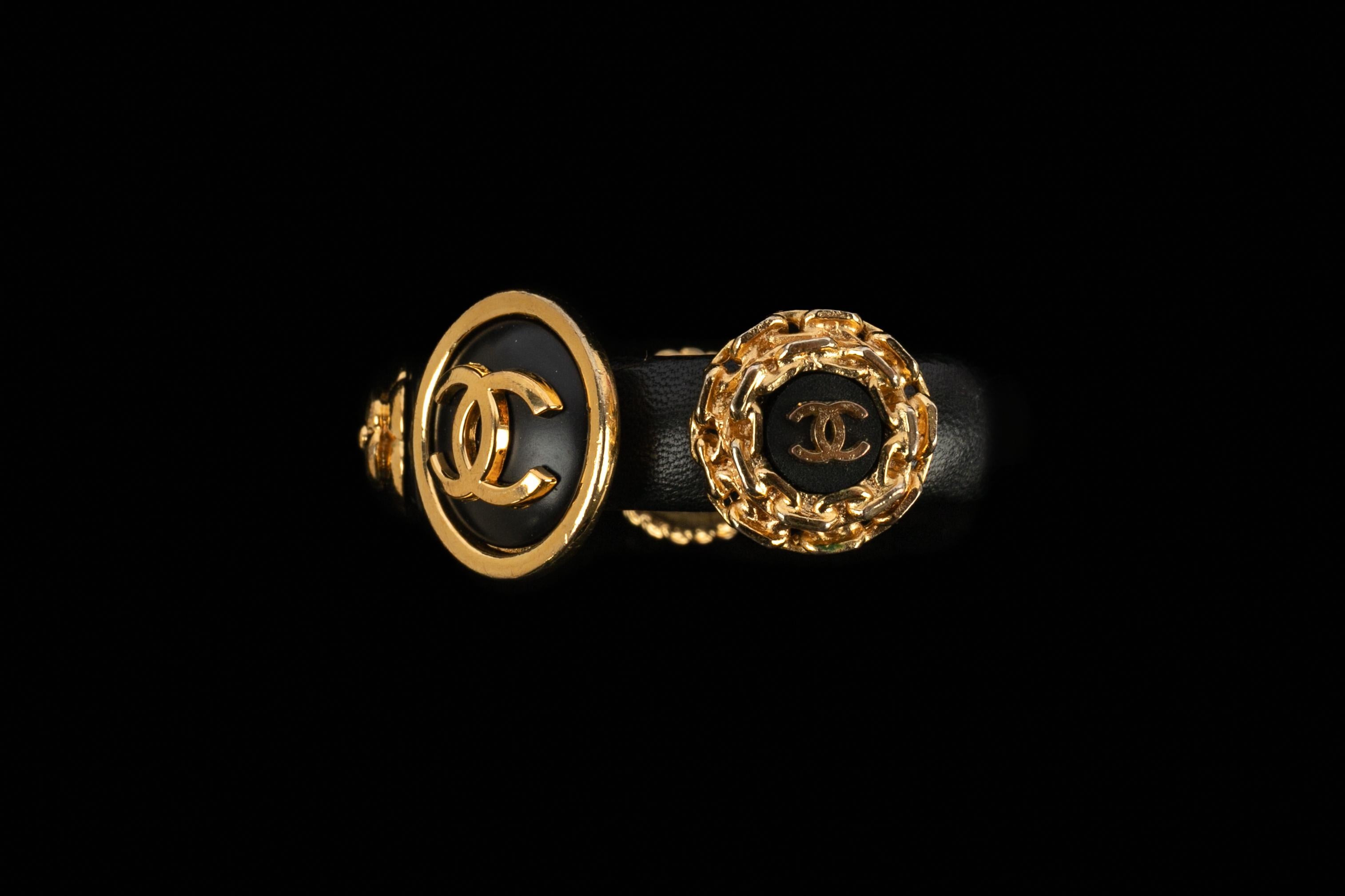 Chanel bracelet 1990s In Excellent Condition For Sale In SAINT-OUEN-SUR-SEINE, FR