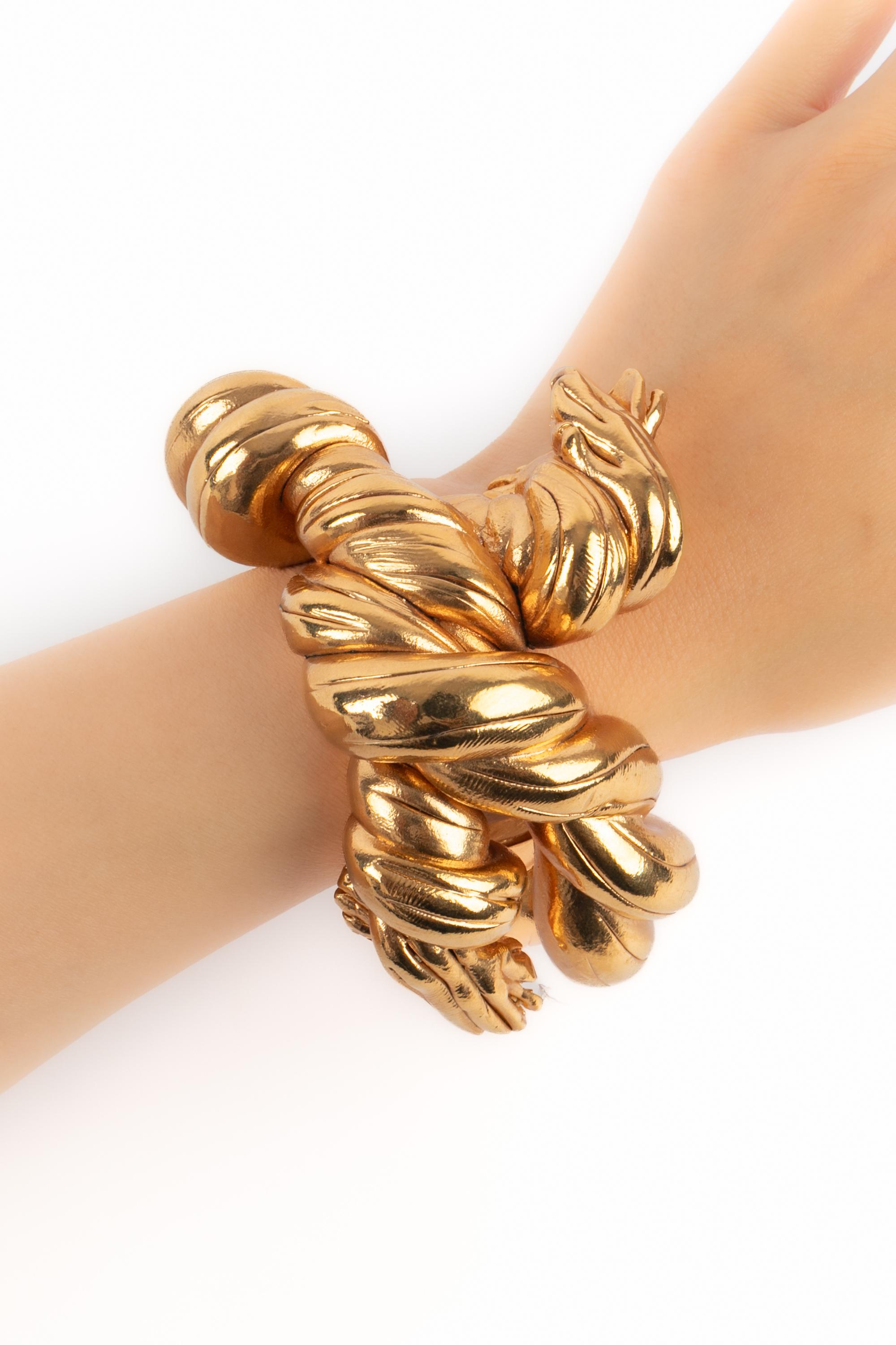 Bracelet Chanel 'bow' 1990 en vente 1