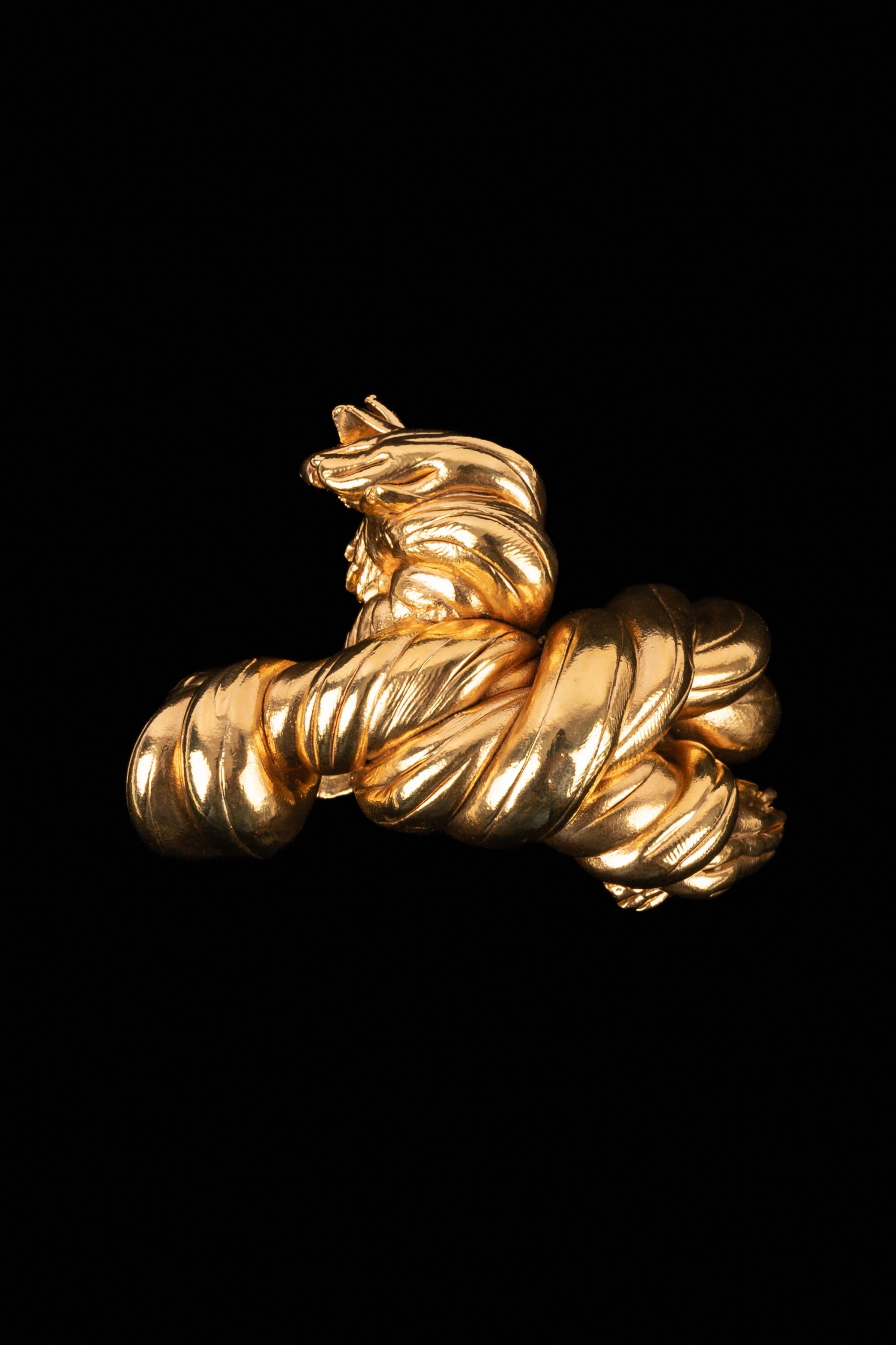 Bracelet Chanel 'bow' 1990 en vente 2