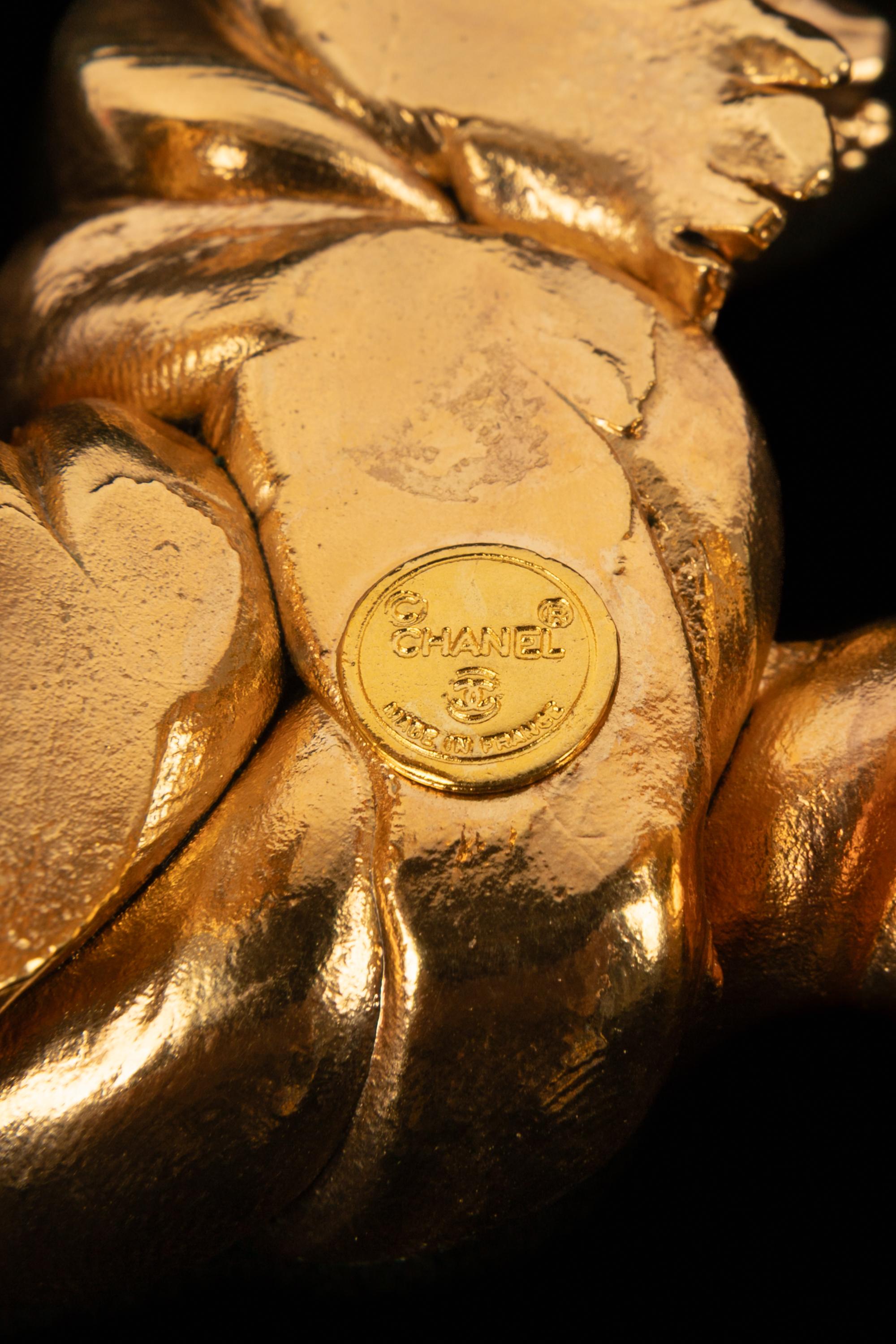 Bracelet Chanel 'bow' 1990 en vente 5