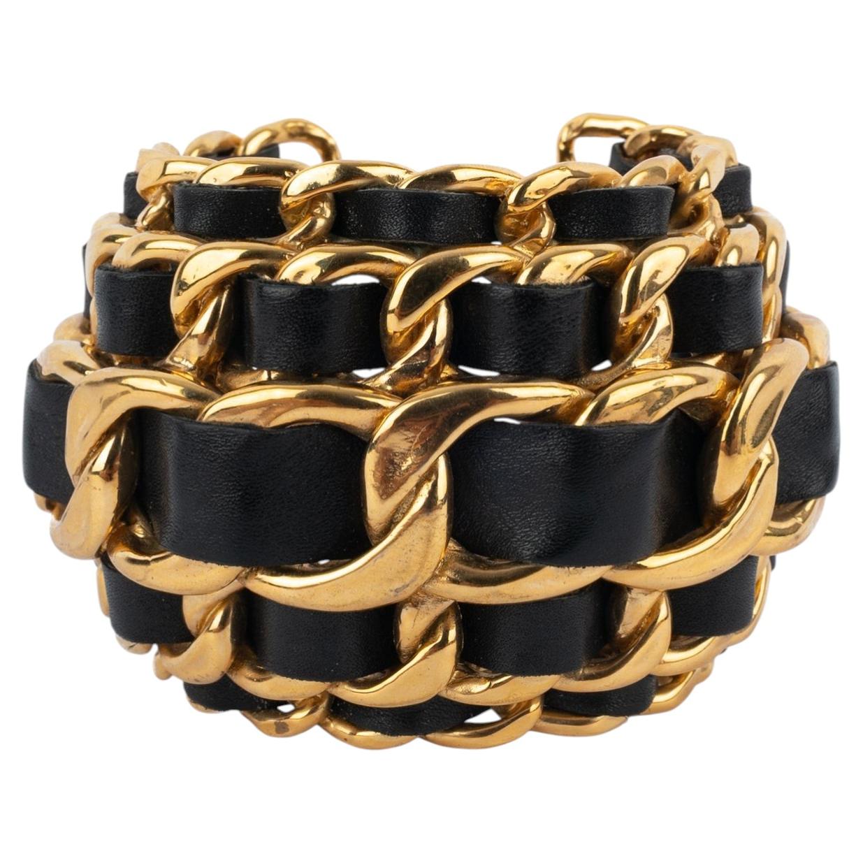 Chanel bracelet by Karl Lagerfeld Fall 1991 For Sale