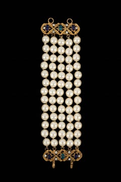 Chanel bracelet by Karl Lagerfeld Fall 1995