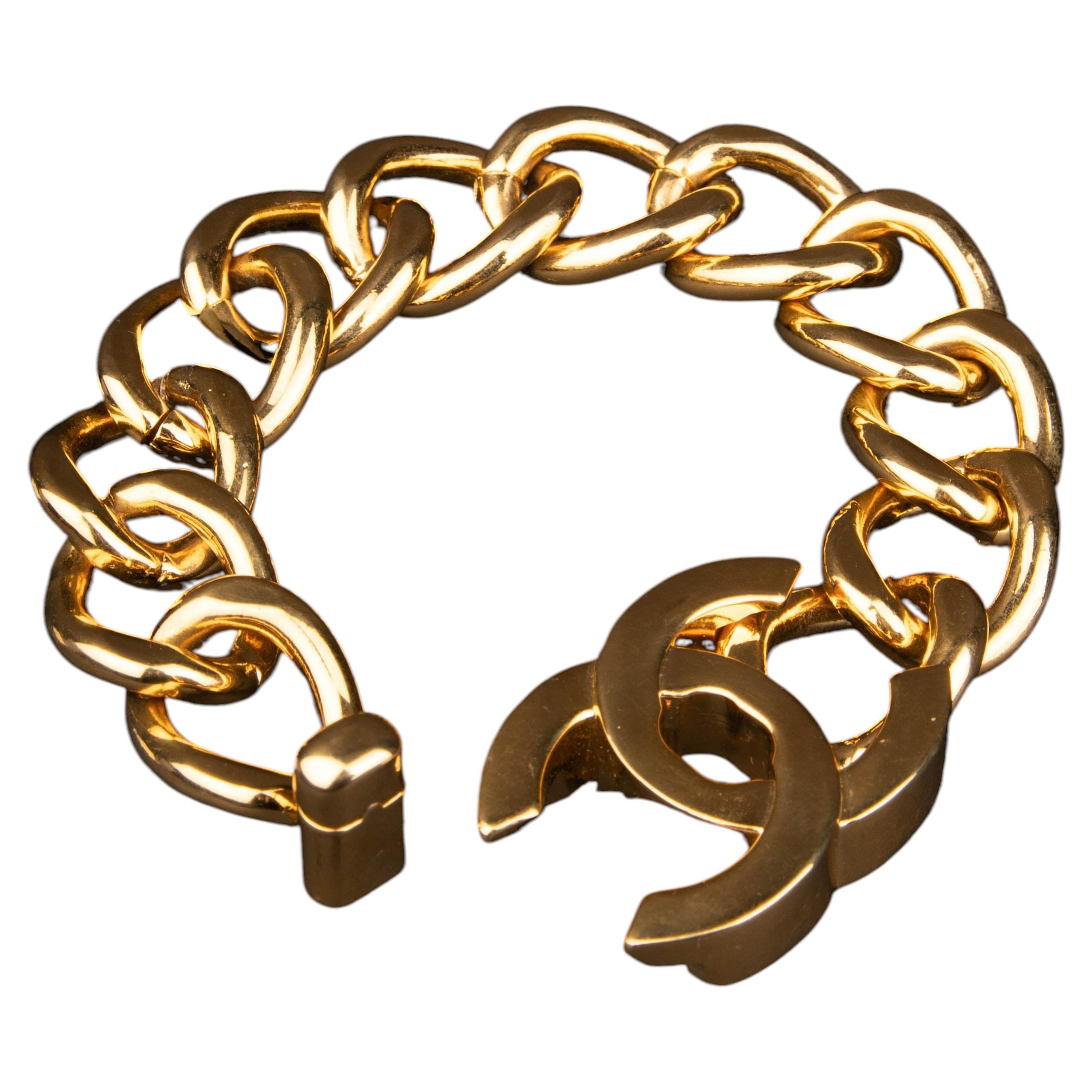 Chanel bracelet by Karl Lagerfeld Fall 1995 For Sale