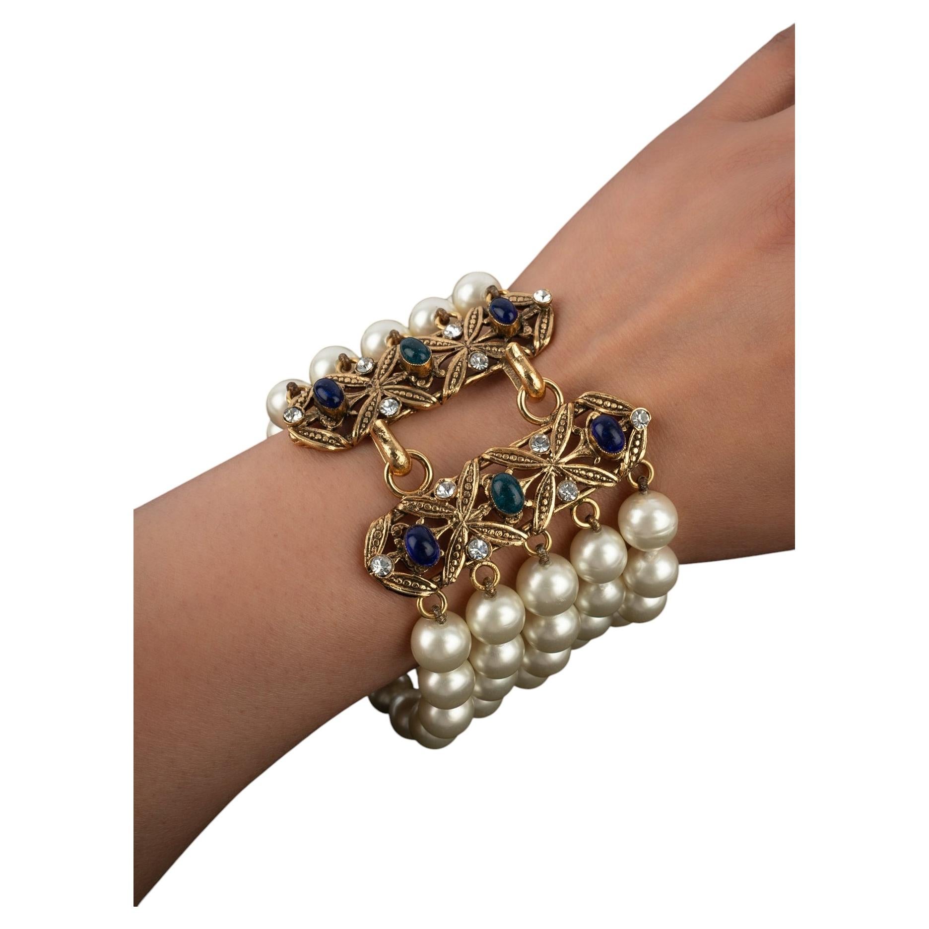 Bracciale Chanel di Karl Lagerfeld Autunno 1995