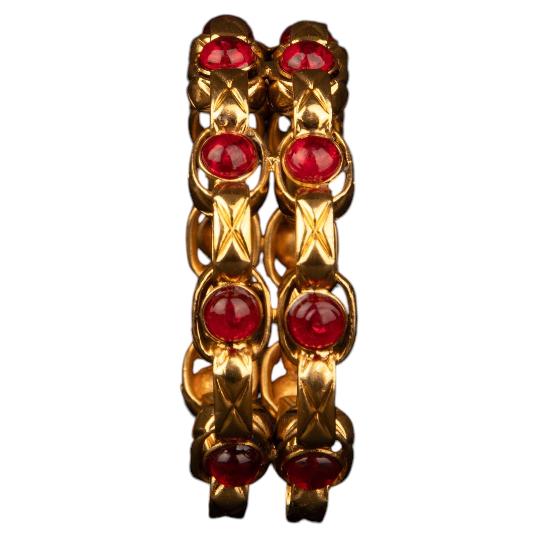 Chanel bracelet by Karl Lagerfeld Fall-Winter 1990 For Sale