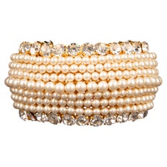 Chanel bracelet by Karl Lagerfeld Haute Couture circa 1985