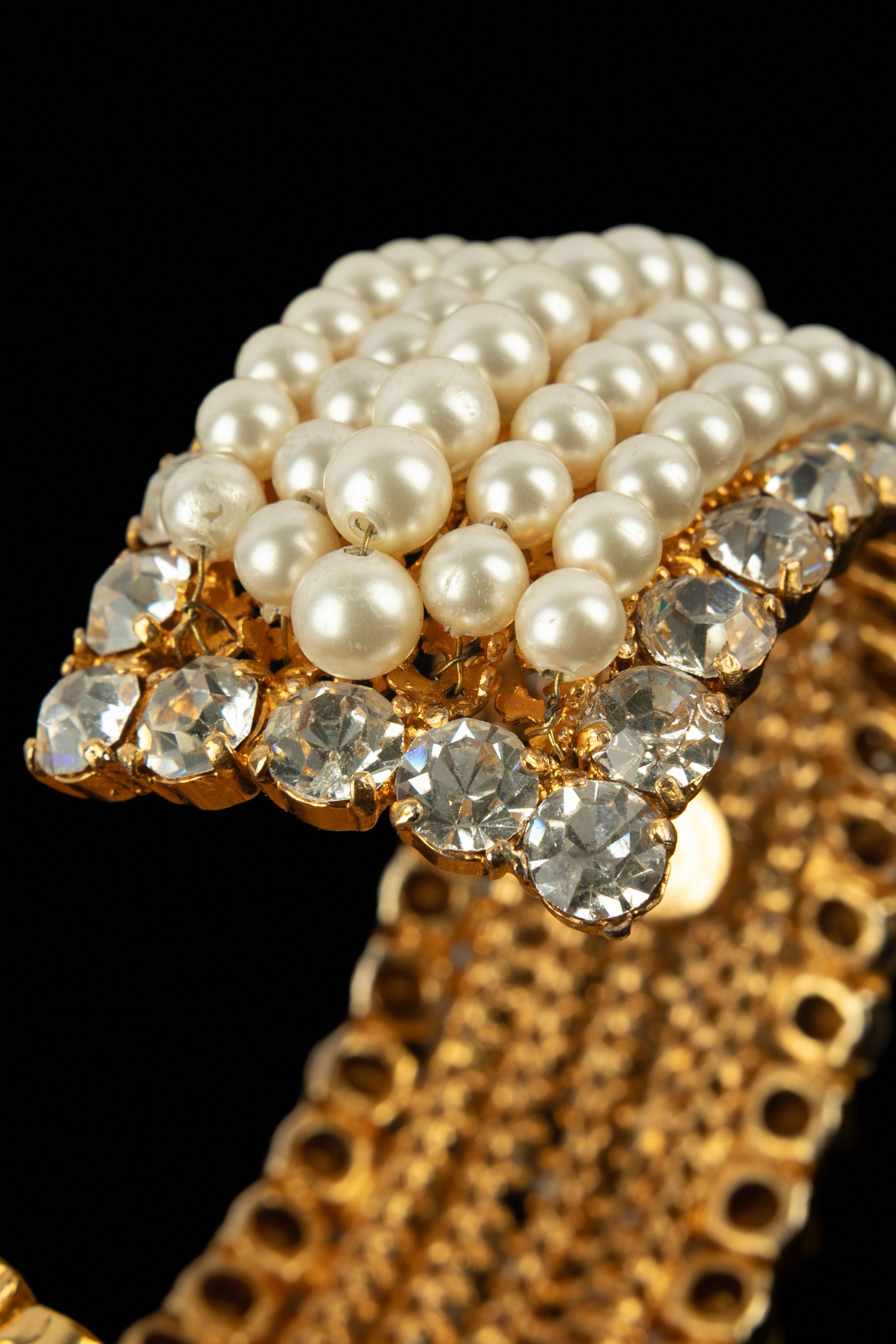 Bracelet Chanel, circa 1980 en vente 4