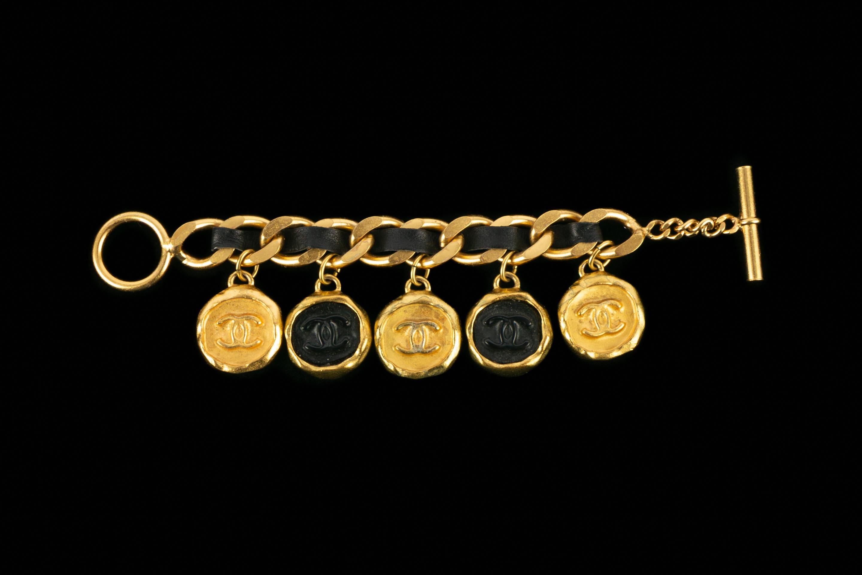 Bracelet Chanel automne 1995 Excellent état - En vente à SAINT-OUEN-SUR-SEINE, FR