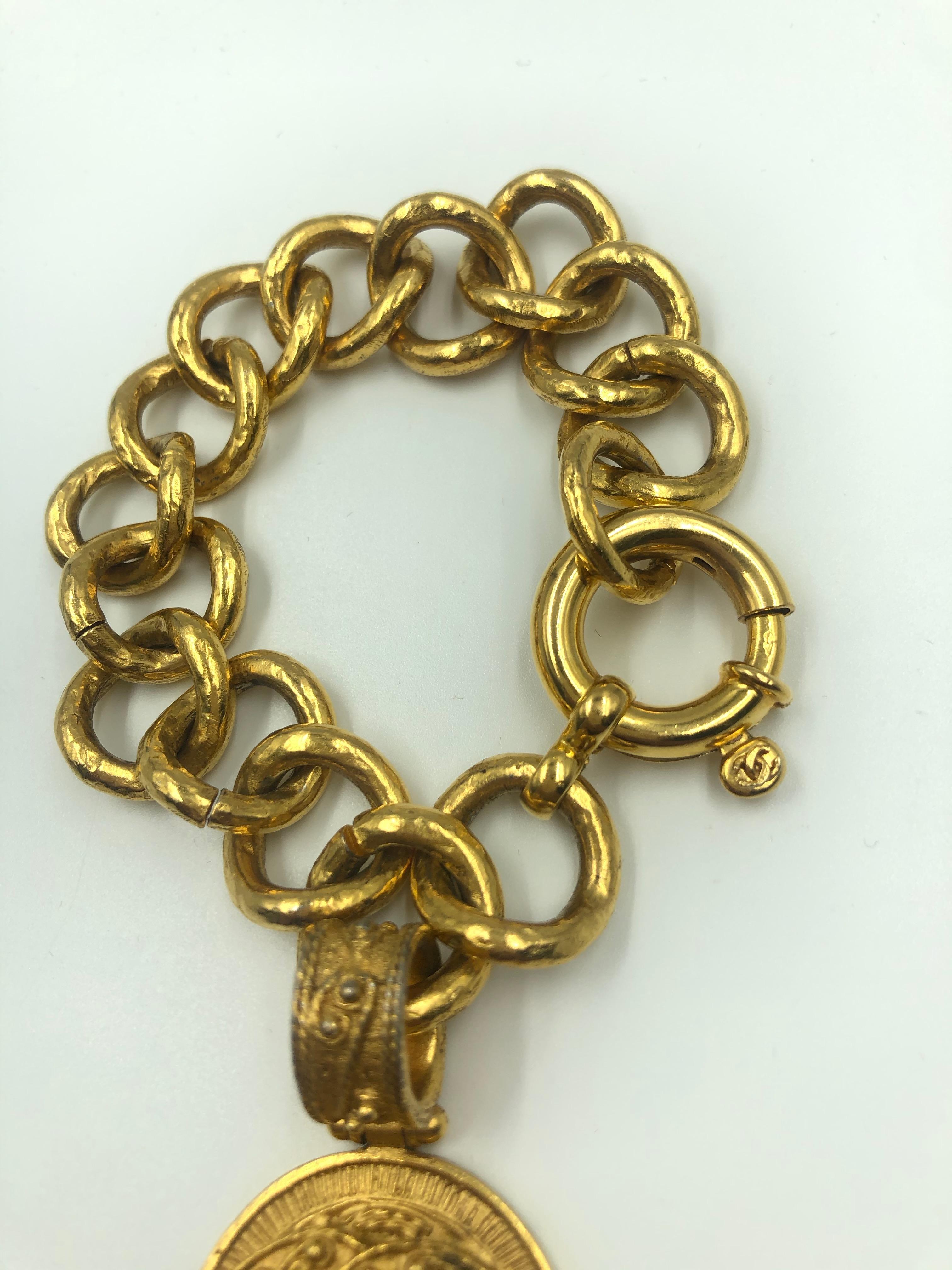 cc bracelet gold