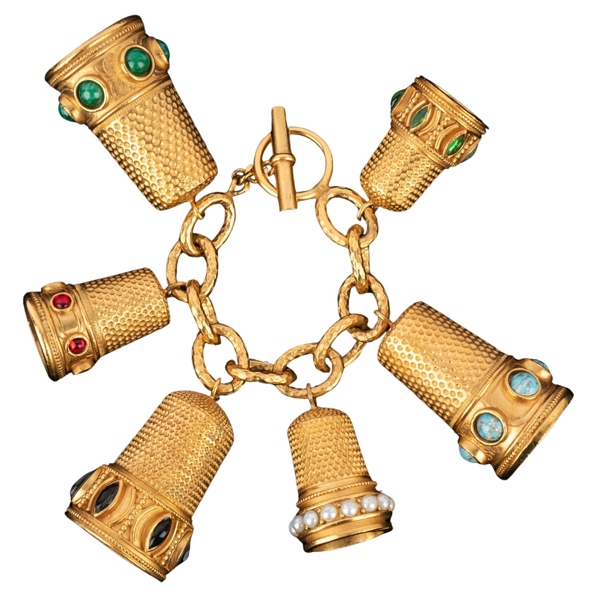 Brazalete Chanel Alta Costura Otoño-Invierno 1992-1993