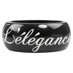 Bracciale Chanel "L'Elégance C'est La Ligne Coco Chanel"