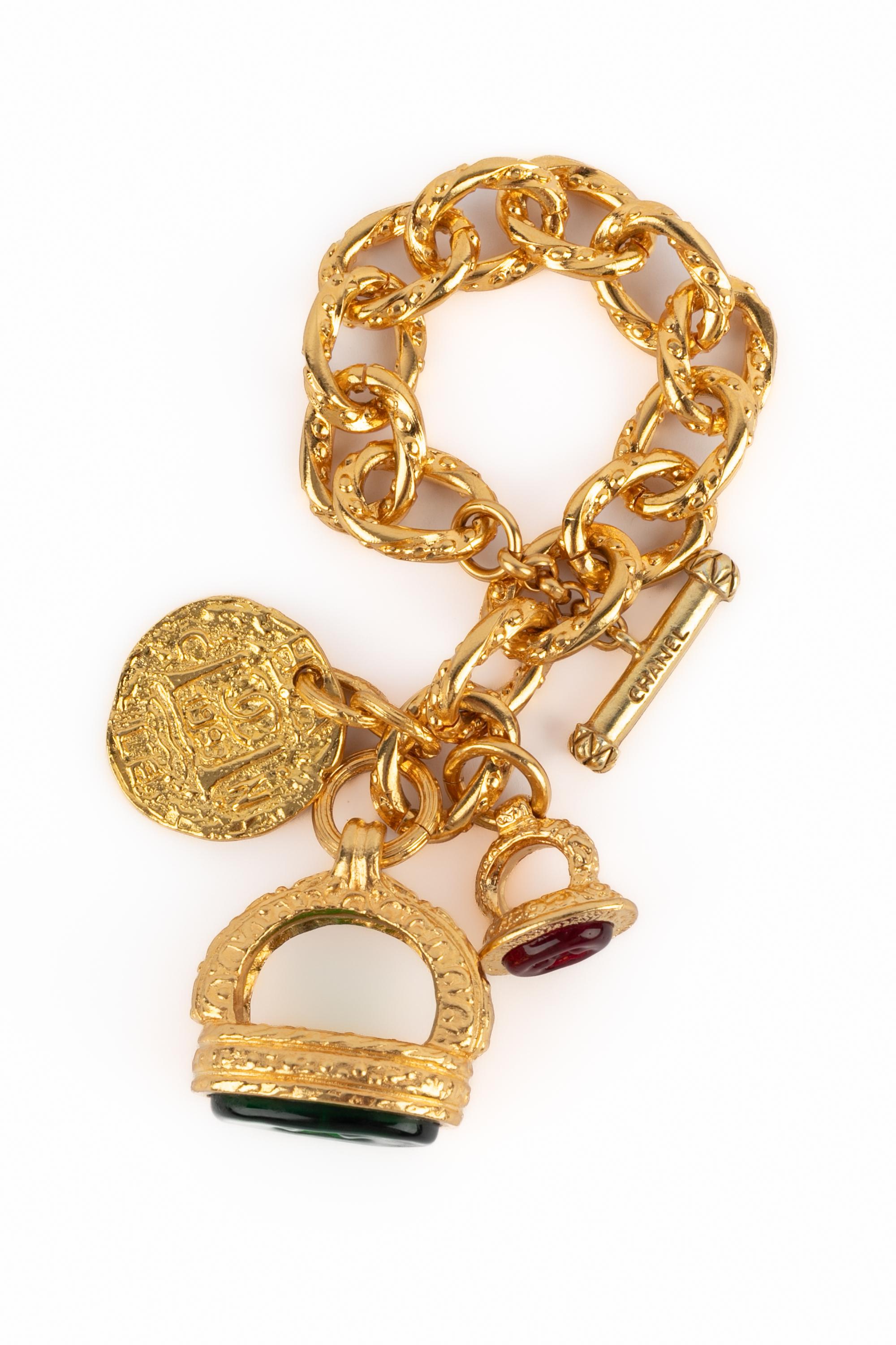 Women's Chanel bracelet 'seal' 1993
