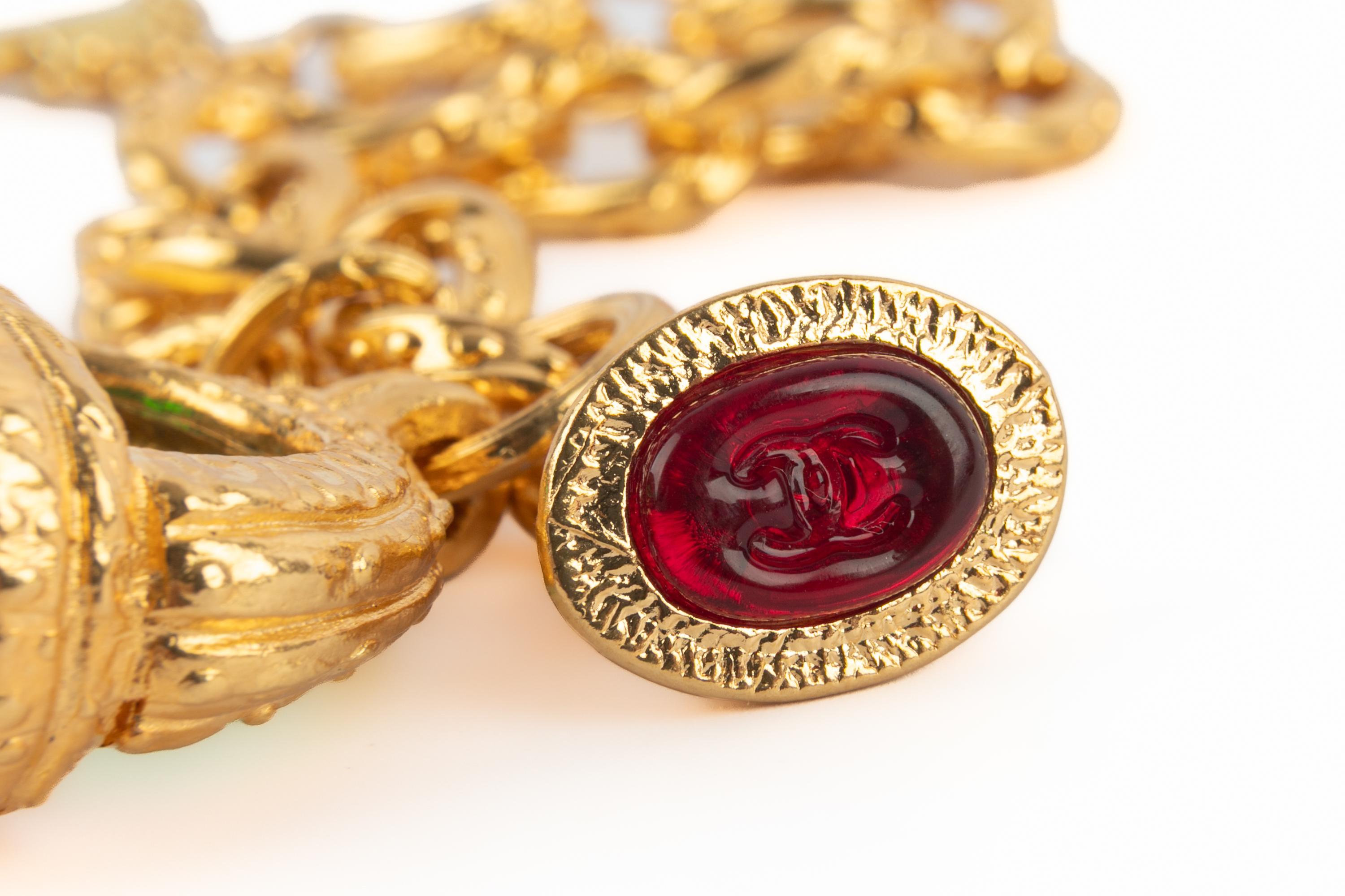 Chanel bracelet 'seal' 1993 2