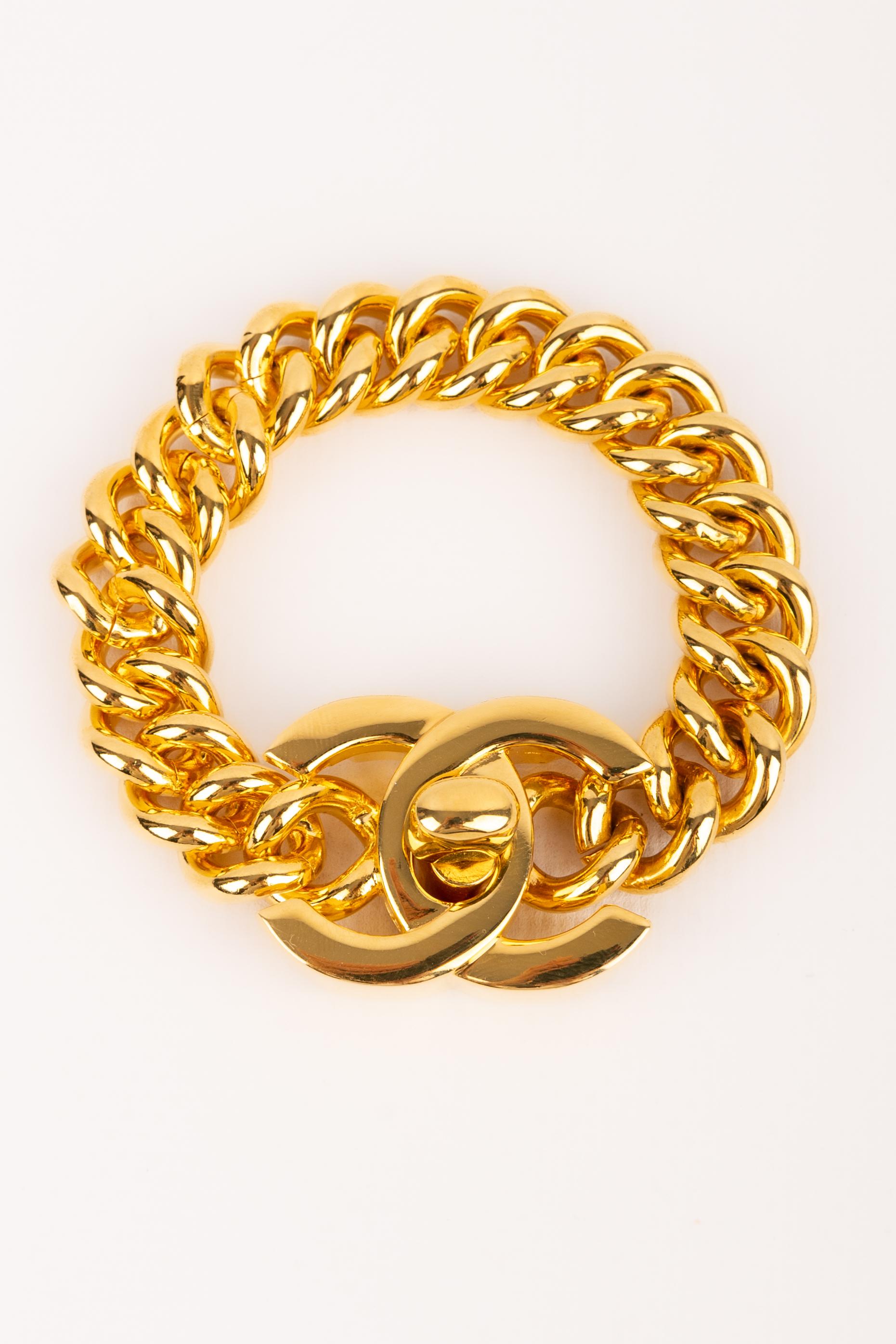 Chanel bracelet turnlock 1995 In Excellent Condition In SAINT-OUEN-SUR-SEINE, FR