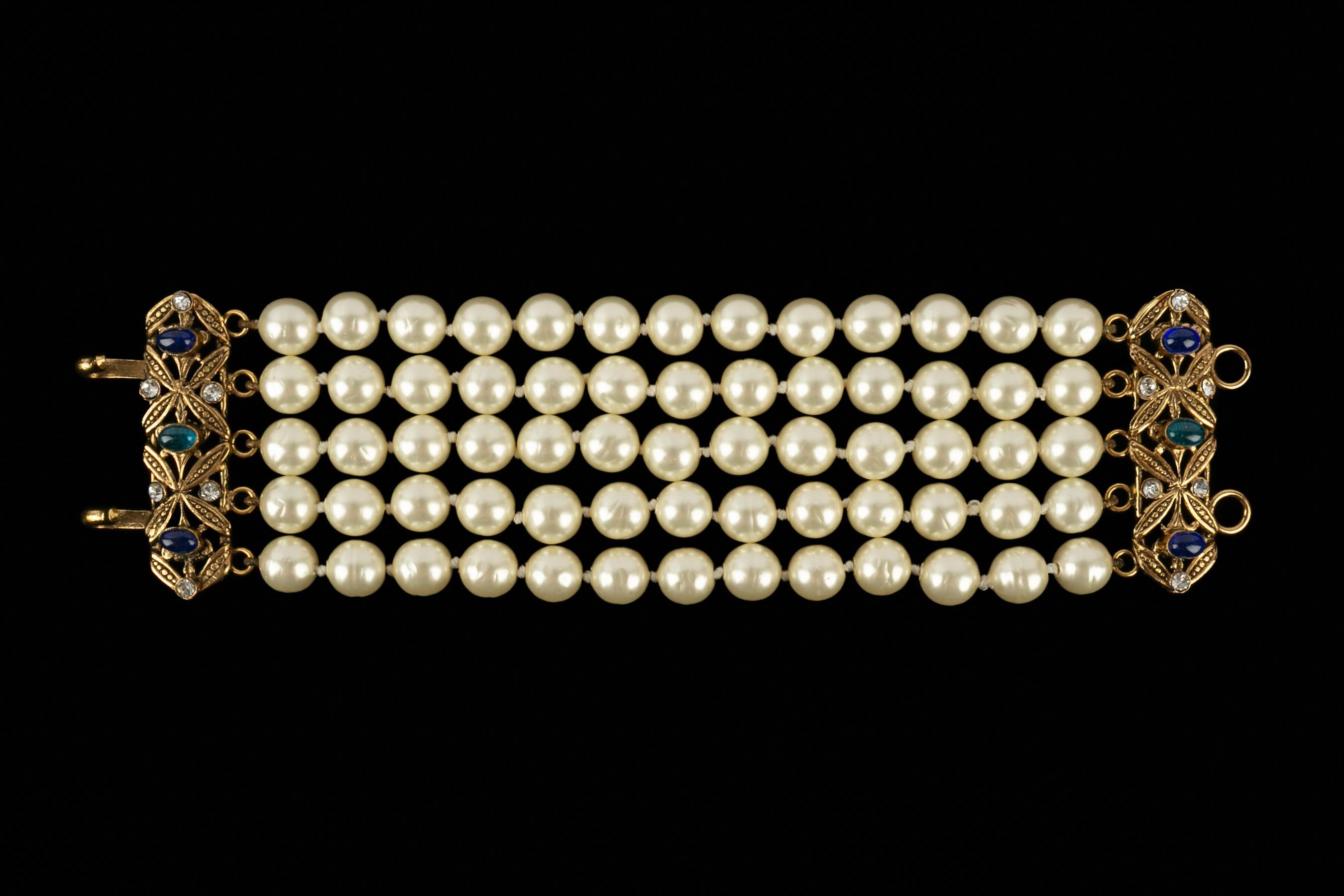 Bracciale Chanel Inverno 1995 In condizioni ottime in vendita a SAINT-OUEN-SUR-SEINE, FR