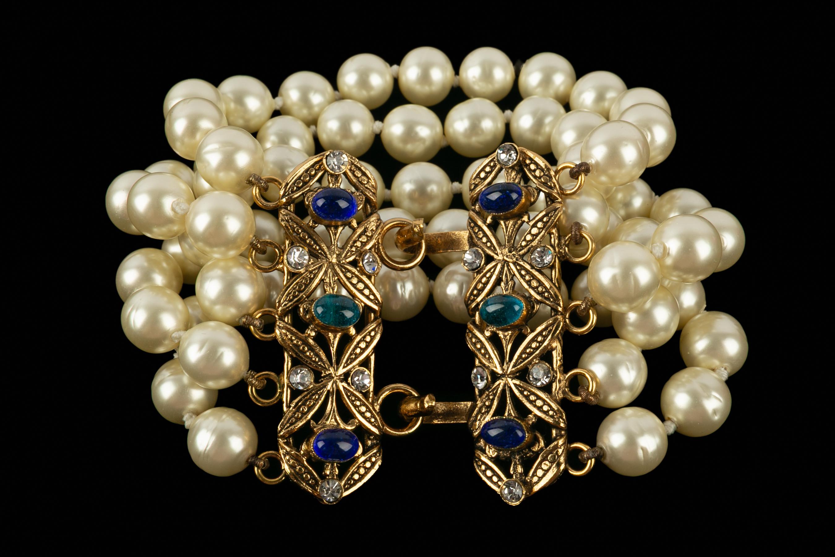 Bracciale Chanel Inverno 1995 in vendita 1