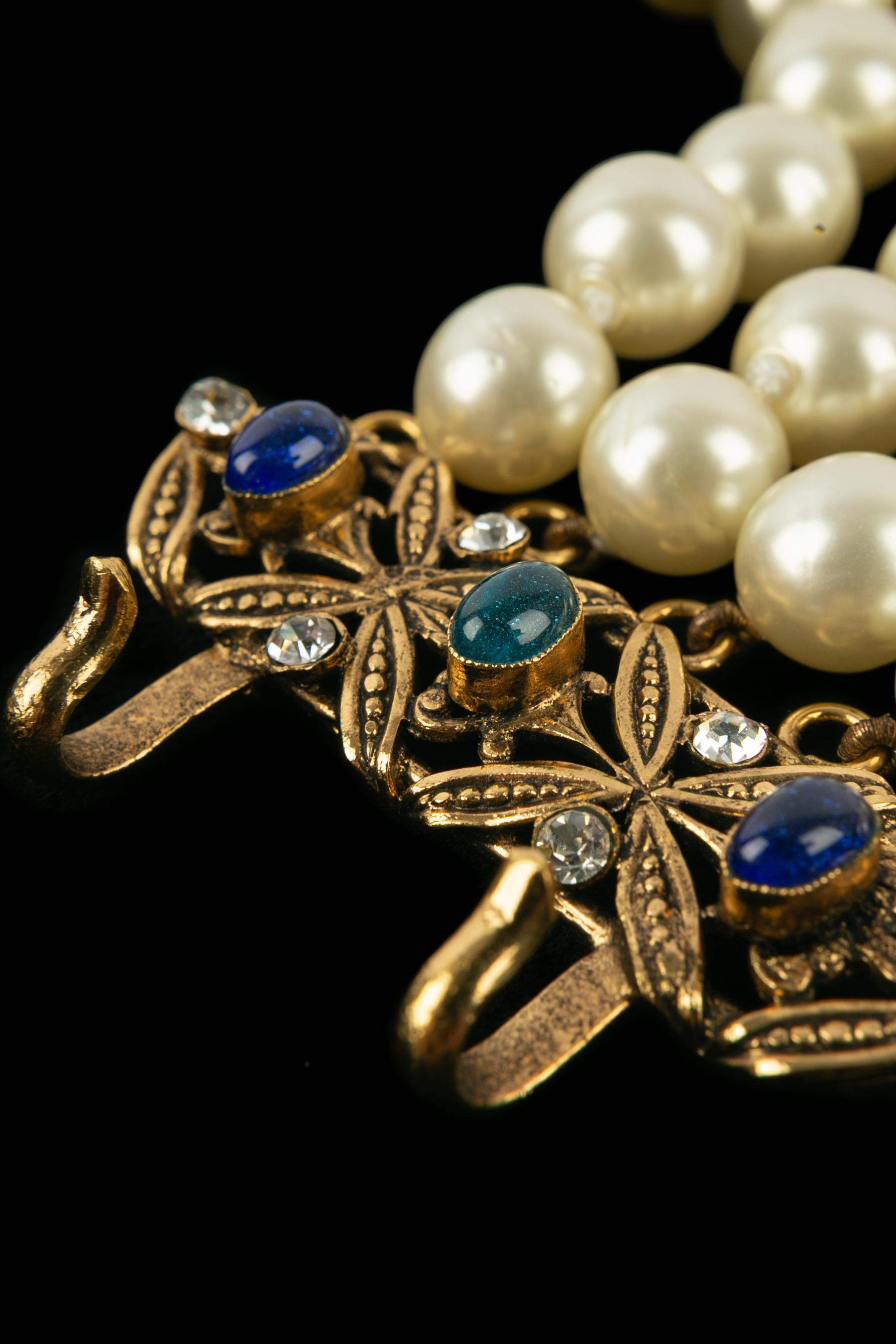 Bracciale Chanel Inverno 1995 in vendita 3