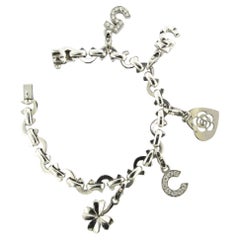 CHANEL pulsera con diamantes talla brillante hasta 0,50ct oro blanco 18k 32,7 gr