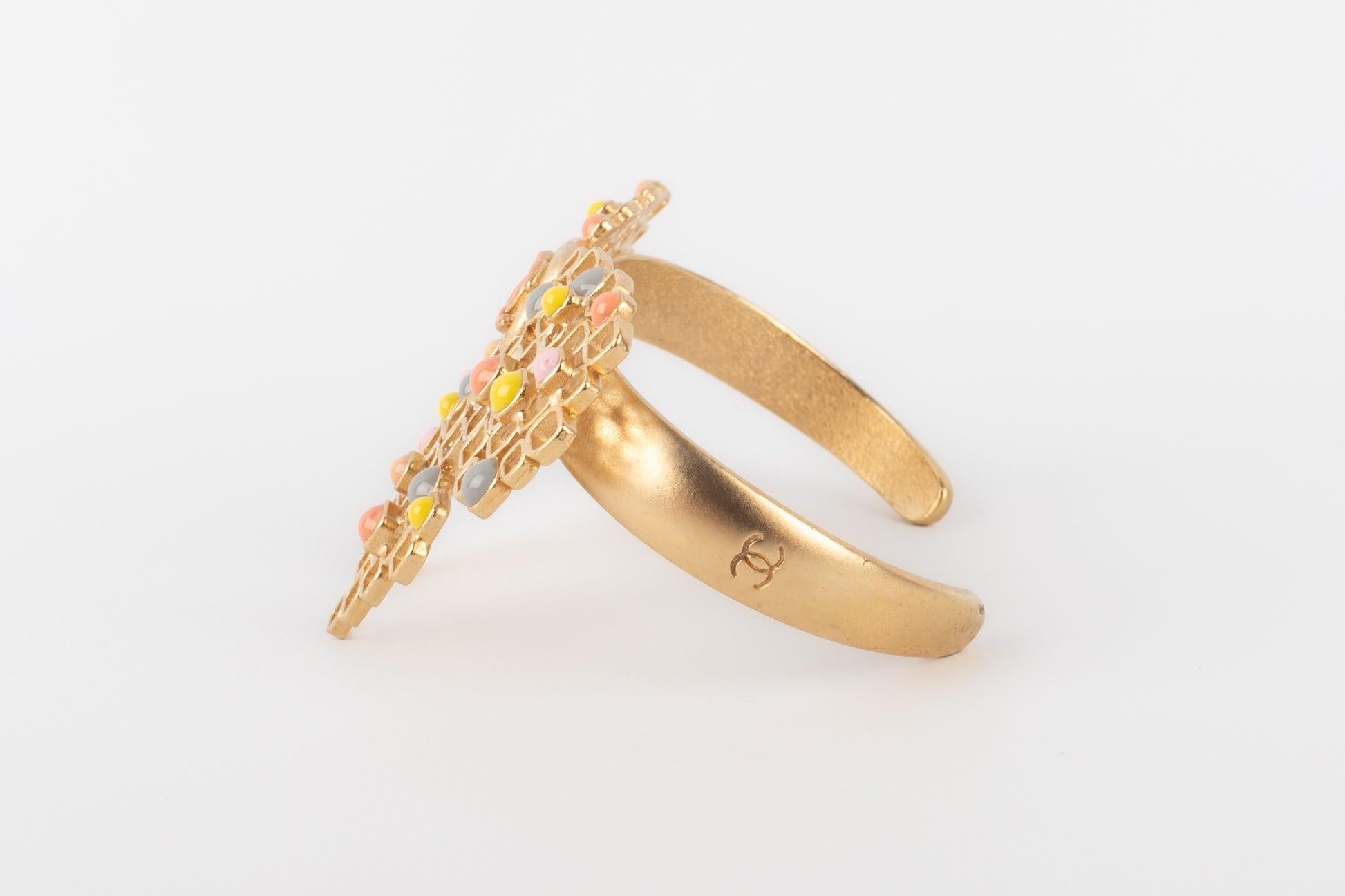 Chanel-Armband mit pastellfarbenem, pastellfarbenem Harz, 2003 3