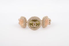Chanel Bracelet with Swarovski Rhinestones and Resin Cabochons, 2020