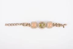 Chanel Bracelet with Swarovski Rhinestones and Resin Cabochons, 2020