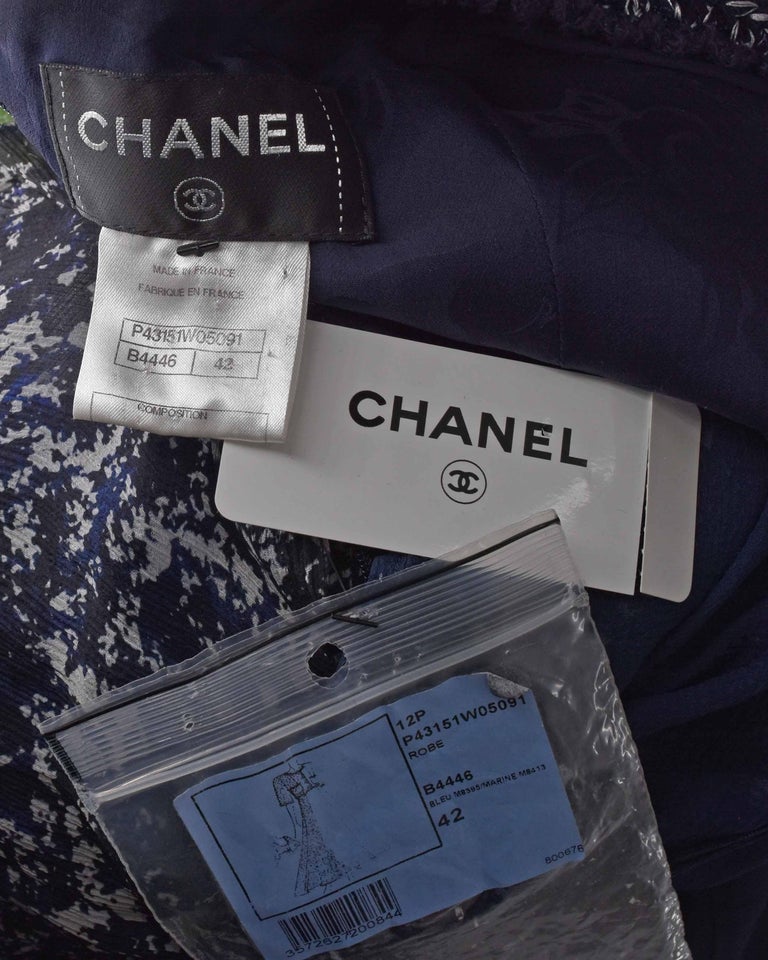 Authentic chanel clothing label hotsell