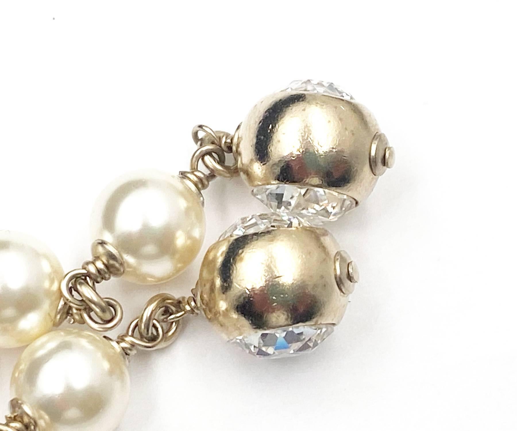 chanel hanging earrings