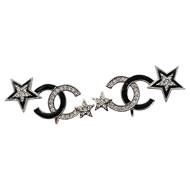 Chanel Tag Earrings - 36 For Sale on 1stDibs