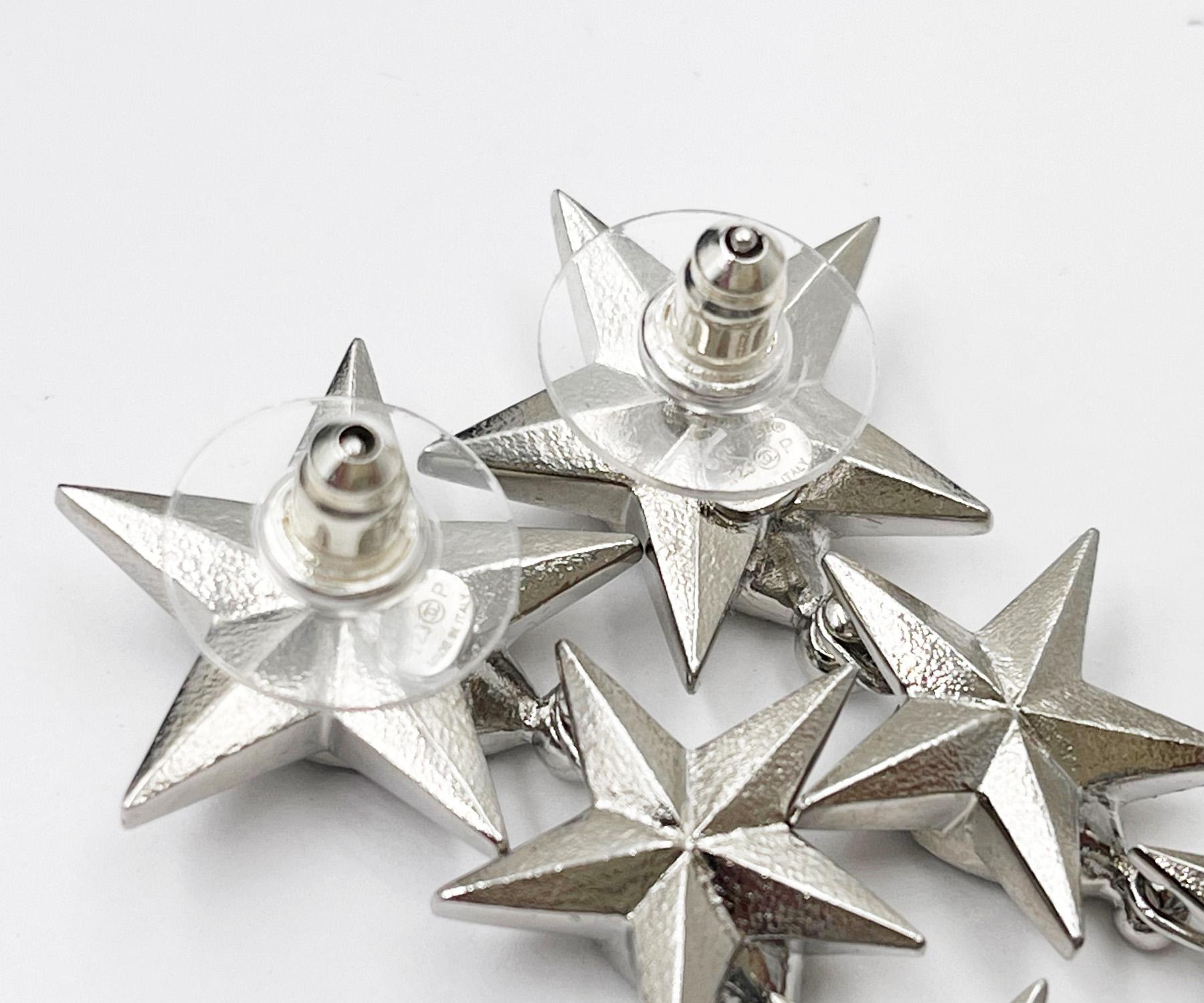 chanel earrings with star