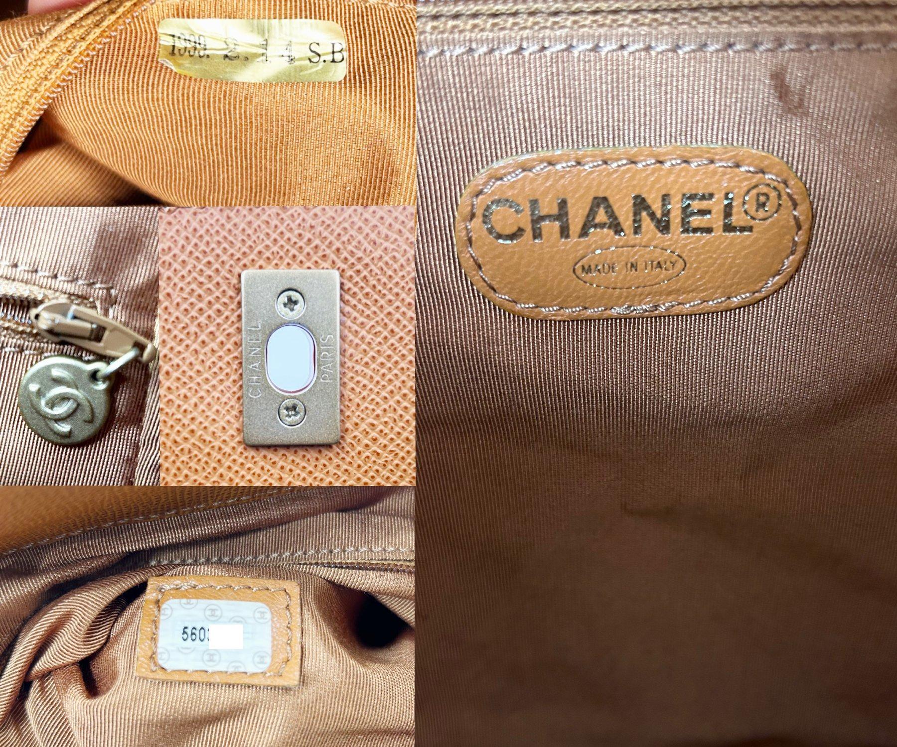 Chanel Brand New Vintage Brown Caviar Faux Tortoiseshell Backpack For Sale 2
