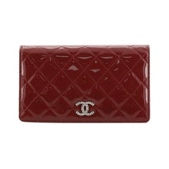 Chanel Brilliant L-Yen Wallet Quilted Patent