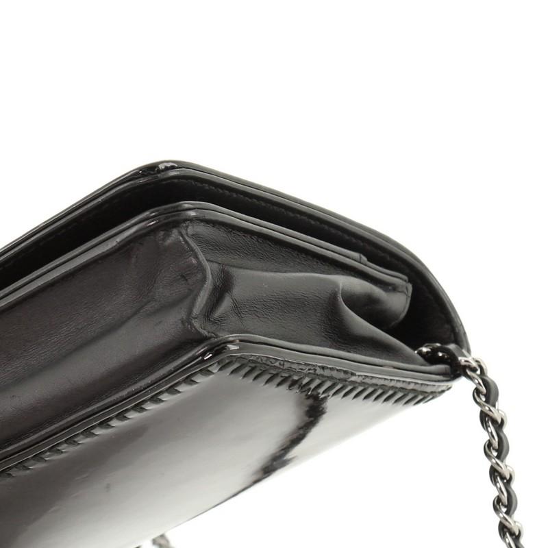 Chanel Brilliant CC Wallet on Chain Stitched Patent 1