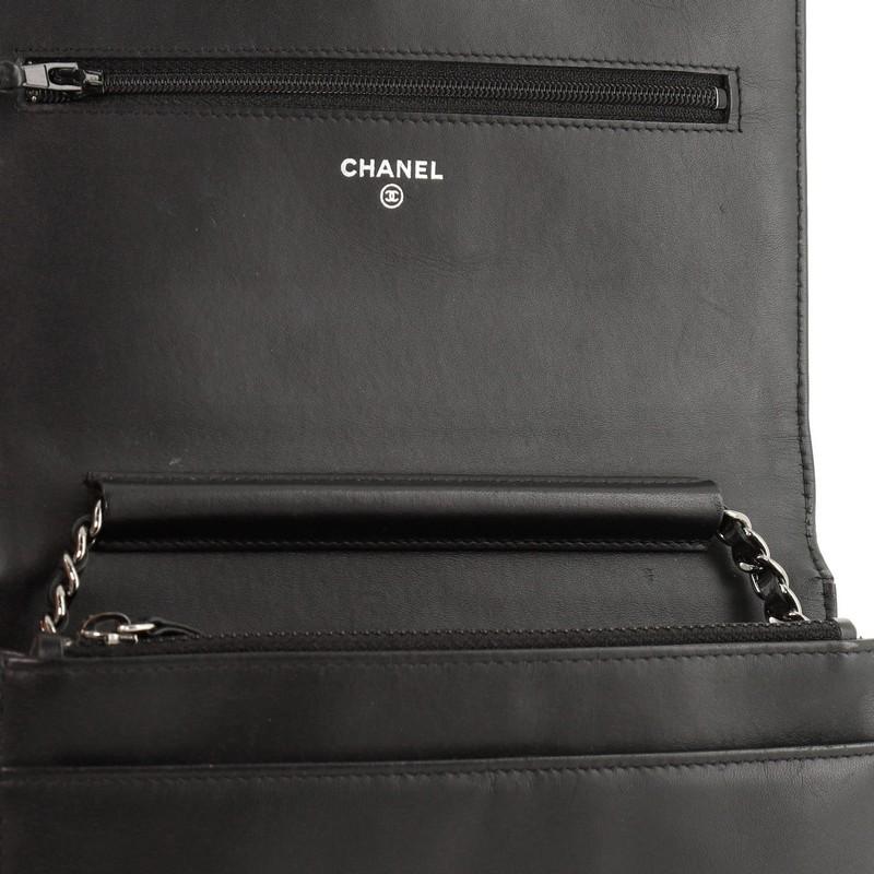 Chanel Brilliant CC Wallet on Chain Stitched Patent 2